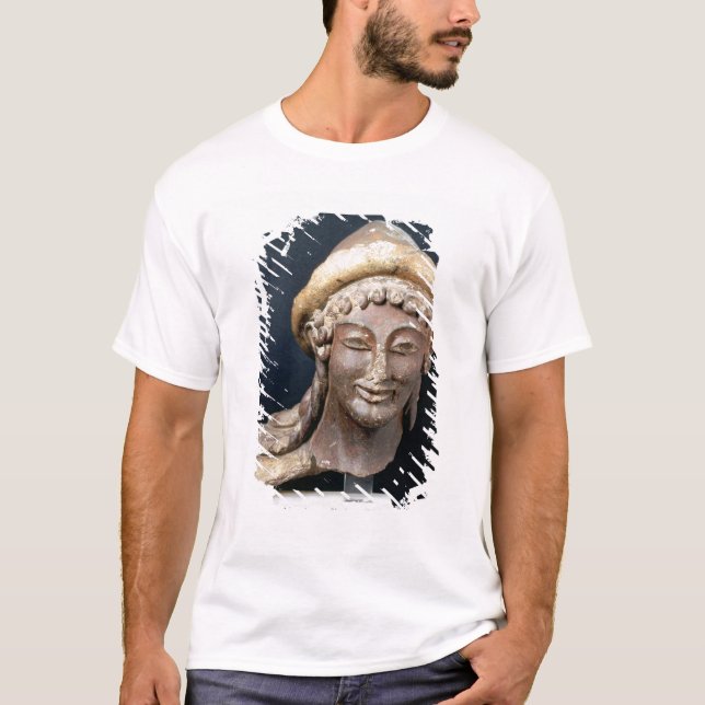 T-shirt Cabeça de Hermes que veste pilos (Frente)