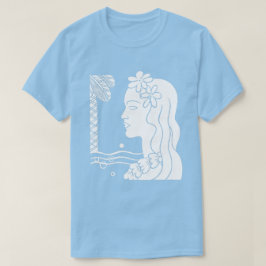 T-Shirt Cabeça de Hula Branca