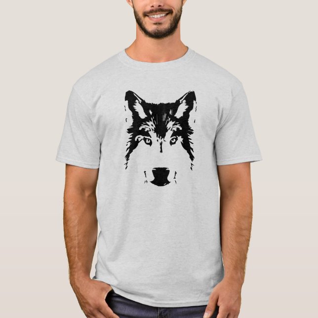 T-shirt Cabeça de lobo (Frente)