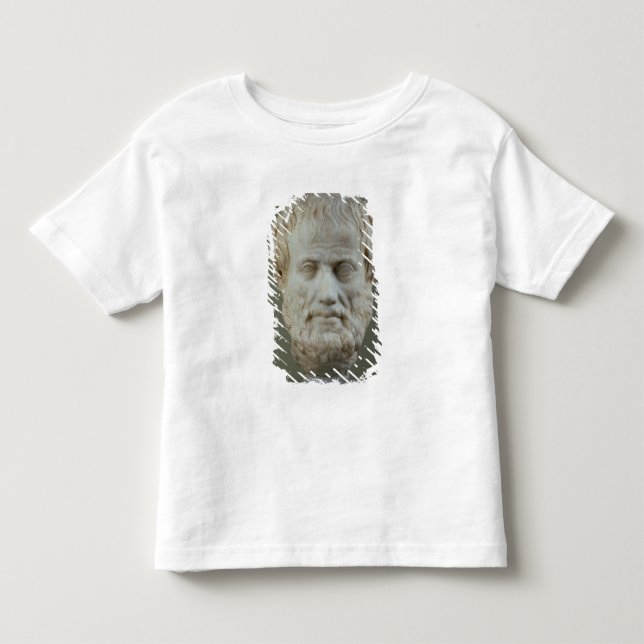 T-shirt Cabeça de mármore de Aristotle (Frente)