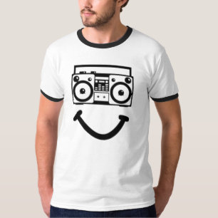 T-shirt Cabeça de rádio (preto)