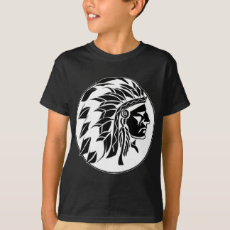 T-shirt Cabeça do chefe indiano