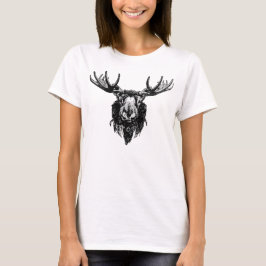 T-shirt Cabeça dos alces