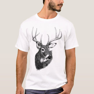 T-shirt cabeça dos cervos