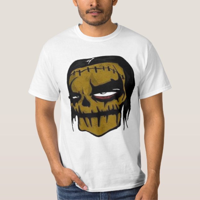 T-SHIRT CABEÇA DOS DESENHOS ANIMADOS DO PK (Frente)