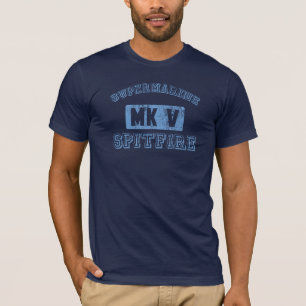 T-shirt Cabeça-quente de Supermarine - AZUL