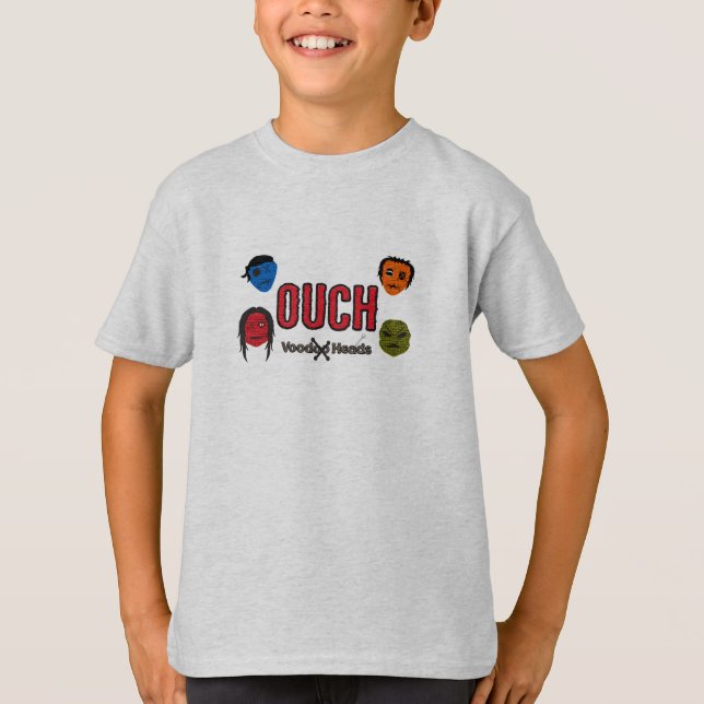 T-shirt Cabeças Voodoo (Frente)