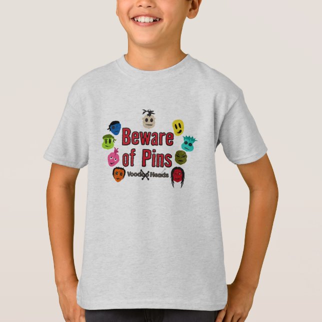 T-shirt Cabeças Voodoo (Frente)