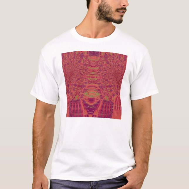 T-shirt Cabelo grande branco do T (Frente)