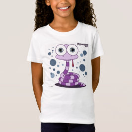 T-shirt cabido Bella da boneca das meninas roxas