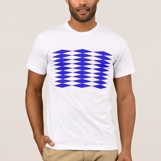 T-shirt cabido do desenhista dos homens (Frente)