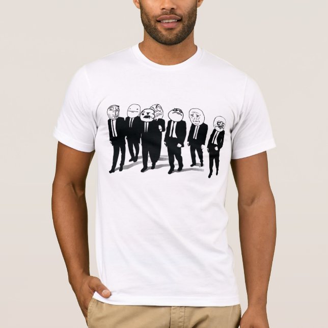 T-shirt cabido grupo da raiva (Frente)