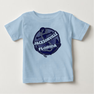 T-shirt Cabine de bebê da Flórida Jacksonville
