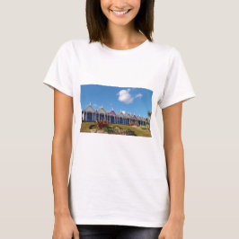 T-shirt Cabines de Praia Tradicionais Britânicas