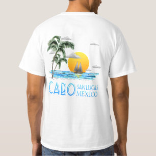 T-shirt Cabo de navegação tropical San Lucas México