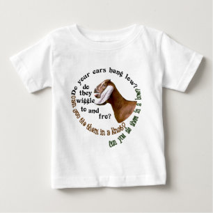 T-SHIRT CABRA DE NUBIAN - SUAS ORELHAS PENDURAM BAIXO?