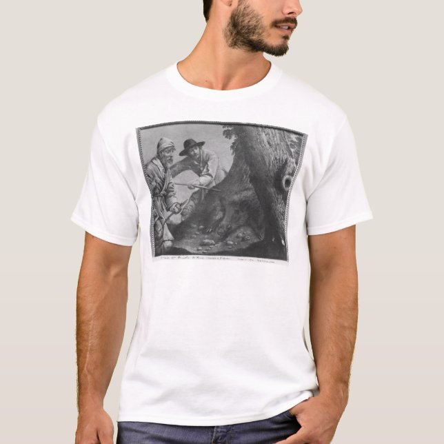 T-shirt Caça do varrão (Frente)