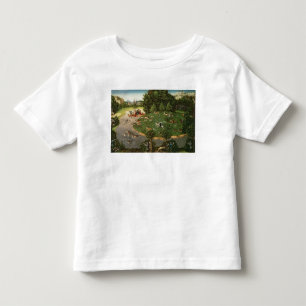T-shirt Caça do veado do eleitor Friedrich III o "sábios