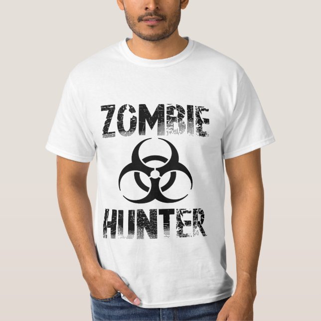 T-shirt Caçador do zombi (Frente)