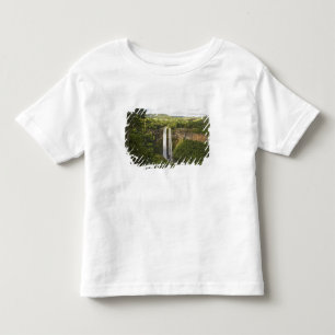 T-shirt Cachoeira de Chamarel-mais alta da Maurícia, mais 