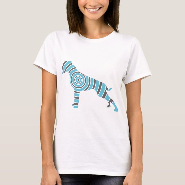 T-shirt Cachorro em círculo (Frente)
