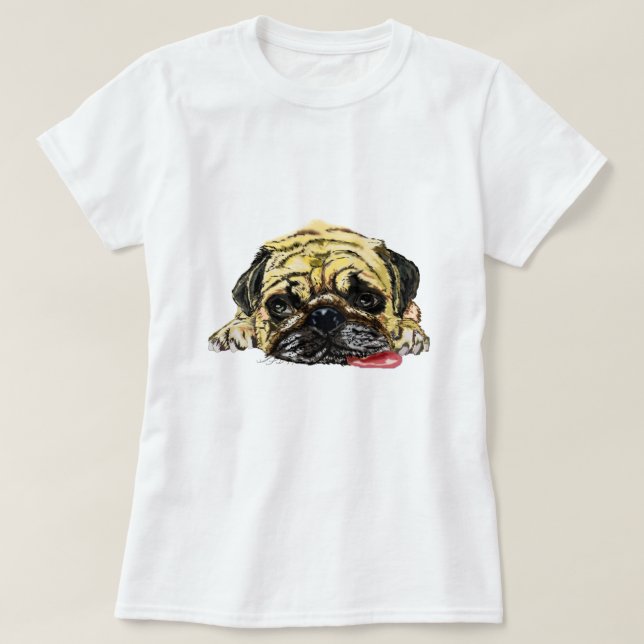 T-Shirt Cachorro Engraçado (Frente do Design)