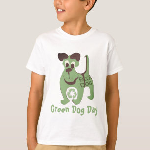 T-shirt Cachorro Verde - Personalizado