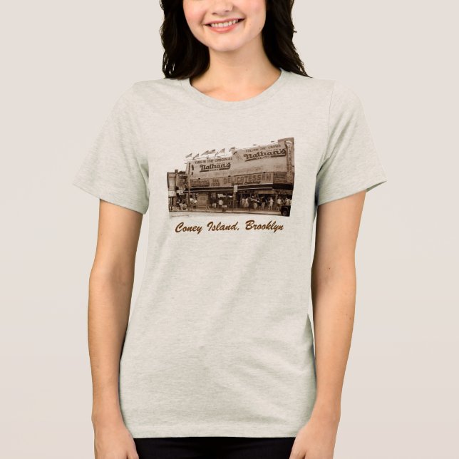 T-shirt Cachorros quentes famosos de Nathan' (Frente)