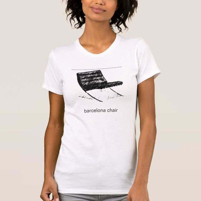 T-shirt Cadeira de Barcelona (Frente)