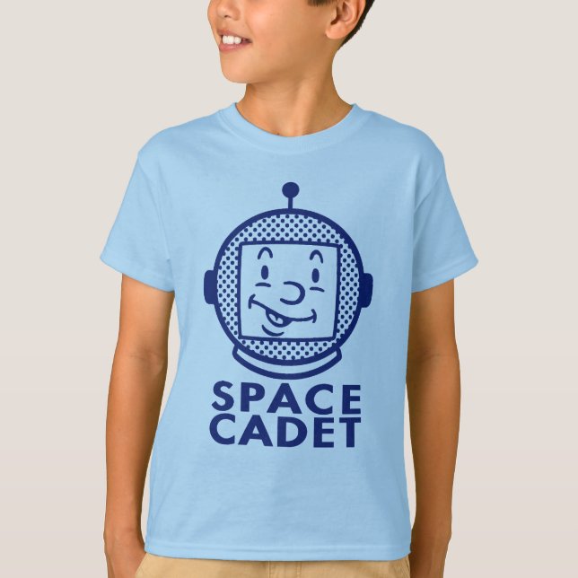 T-shirt CADETA ESPACIAL - Azul (Frente)
