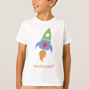 T-shirt cadete do espaço
