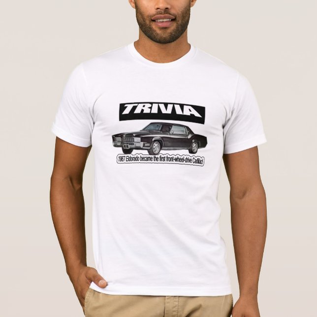 T-shirt cadillac Eldorado 1967 (Frente)