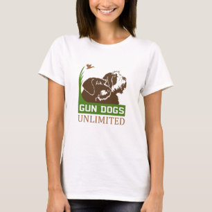 T-shirt cães-pistola ilimitados