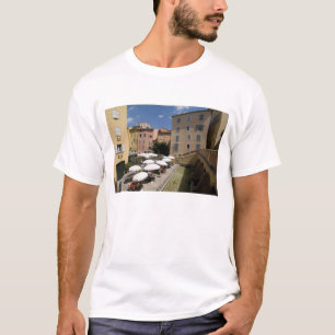T-shirt Café ao ar livre, Place de l'Eveche, Grasse,