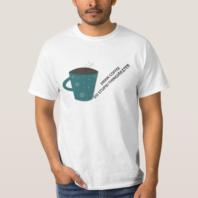 T-shirt Café da bebida (Frente)