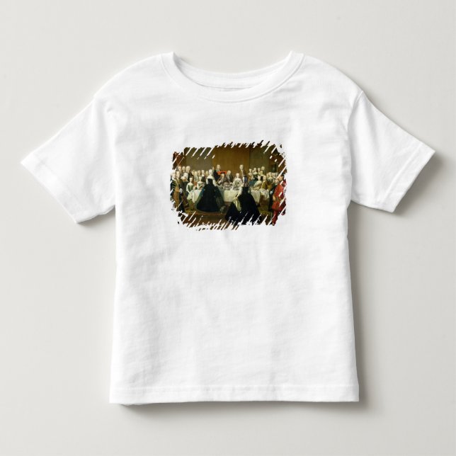 T-shirt Café da manhã de casamento (Frente)