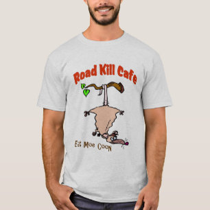 T-shirt Café de Matar Rodoviário - Coma Moe Coon