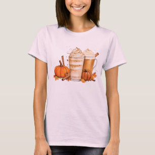 T-Shirt Café de Queda: Blisa de outono de Criação
