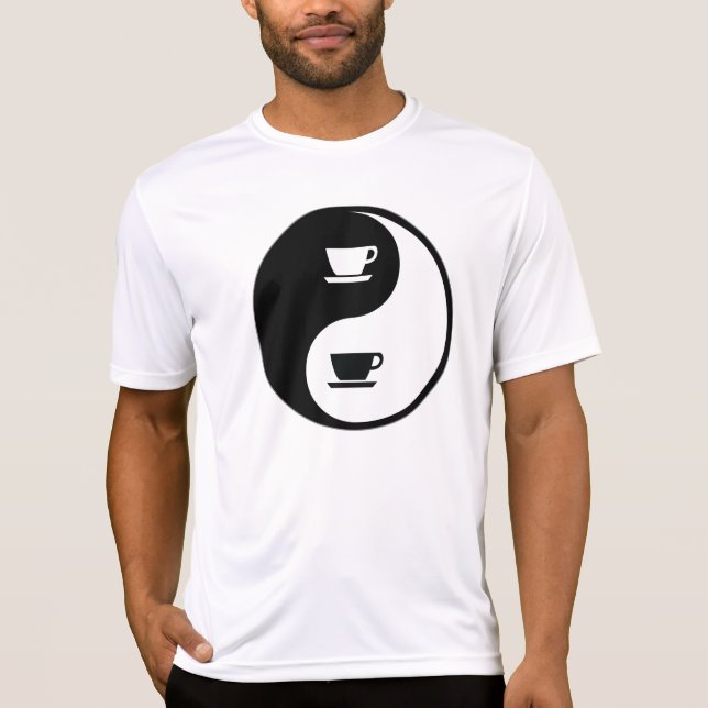 T-shirt Café de Yin Yang (Frente)