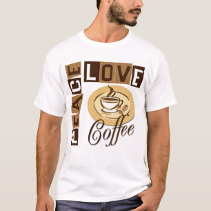 T-SHIRT CAFÉ DO AMOR DA PAZ