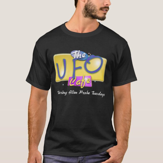 T-shirt Café do UFO (Frente)