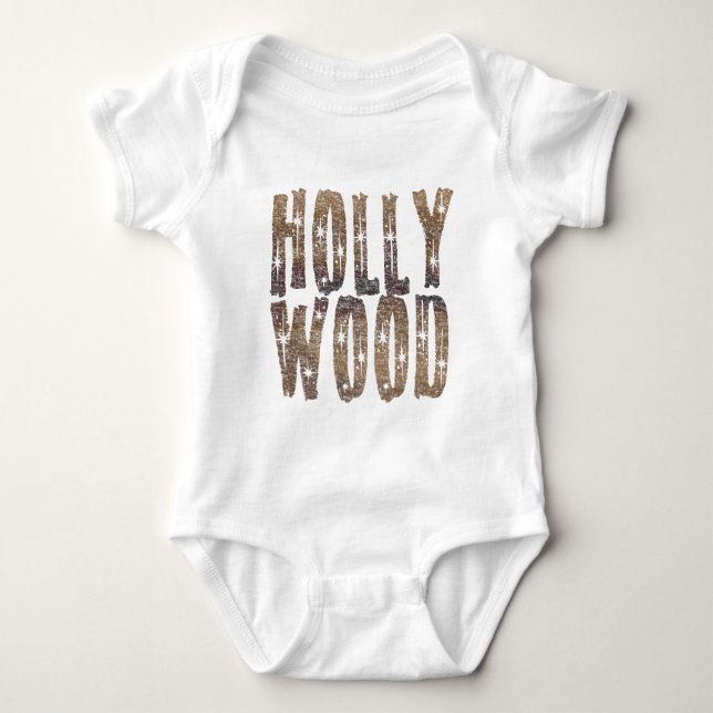 T-shirt Café e estrelas de Hollywood (Frente)