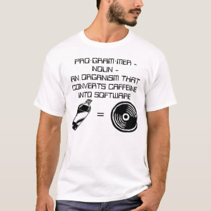 T-shirt Cafeína = software