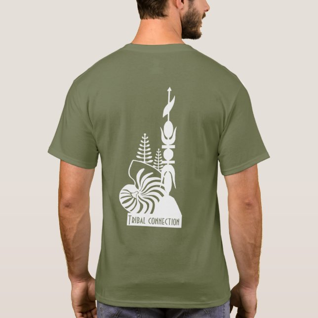 T-shirt Cagou Style/Tribal connection (Verso)