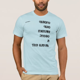T-shirt Caiaque de Tito