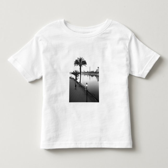 T-shirt Cairo Egito, ao longo do rio Nilo (Frente)