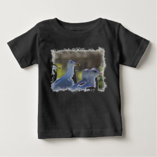 T-shirt Caivota em um trilho