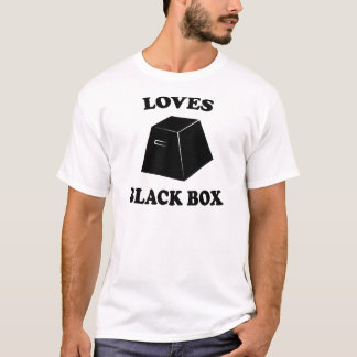 T-shirt Caixa negra dos amores
