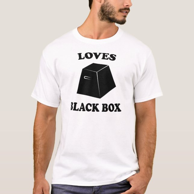 T-shirt Caixa negra dos amores (Frente)