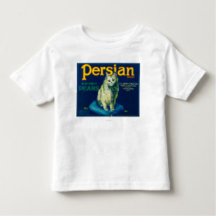 T-shirt Caixa persa LabelYakima da pera, WA